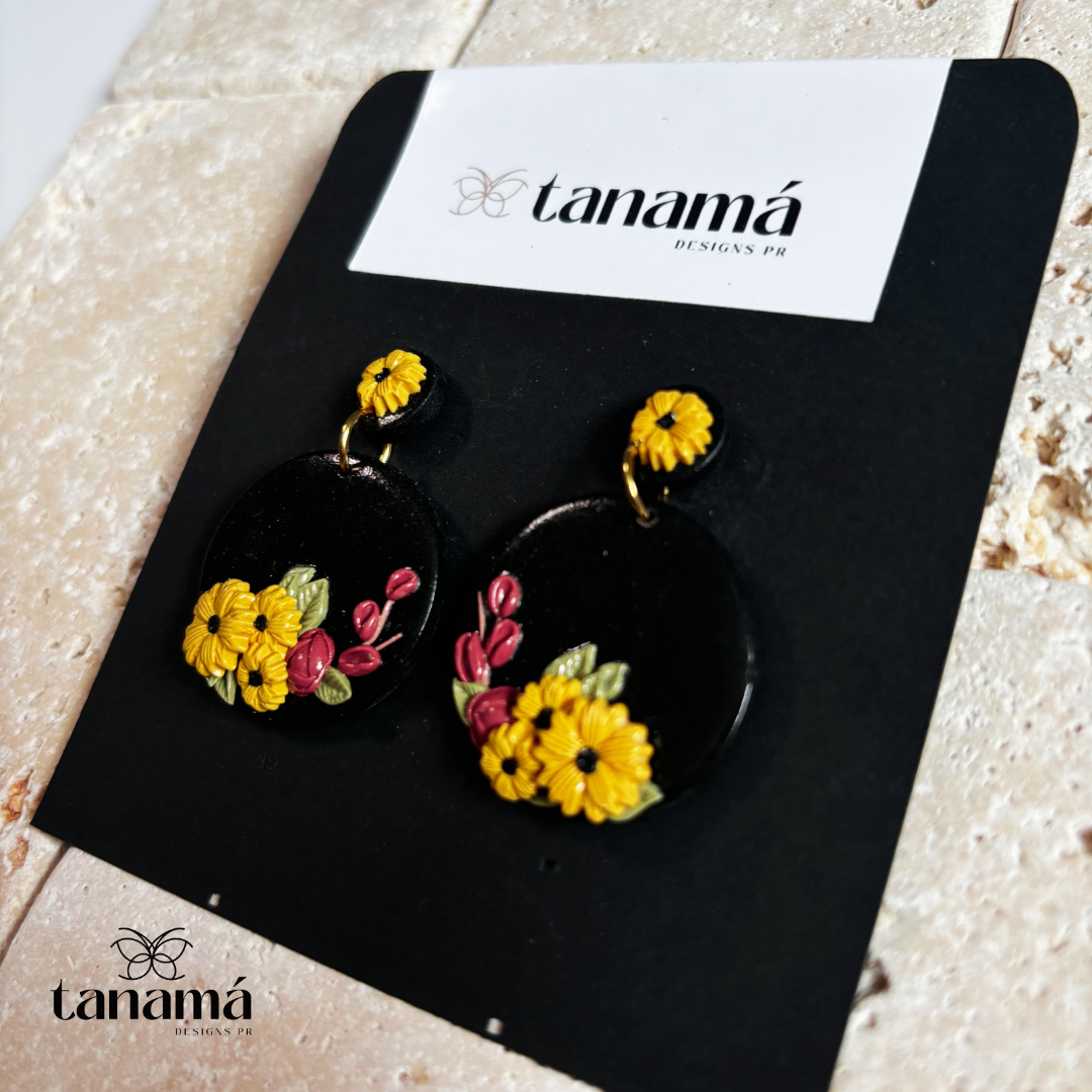 Bouquet de Girasoles Earrings
