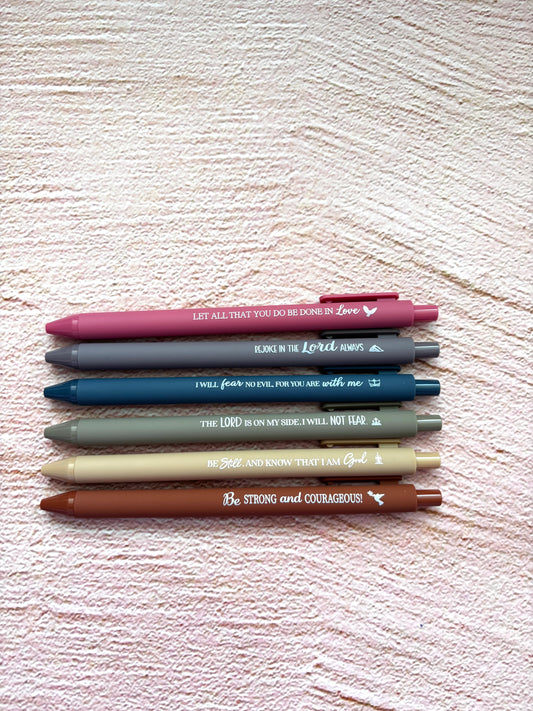 Bolígrafos de inspiración