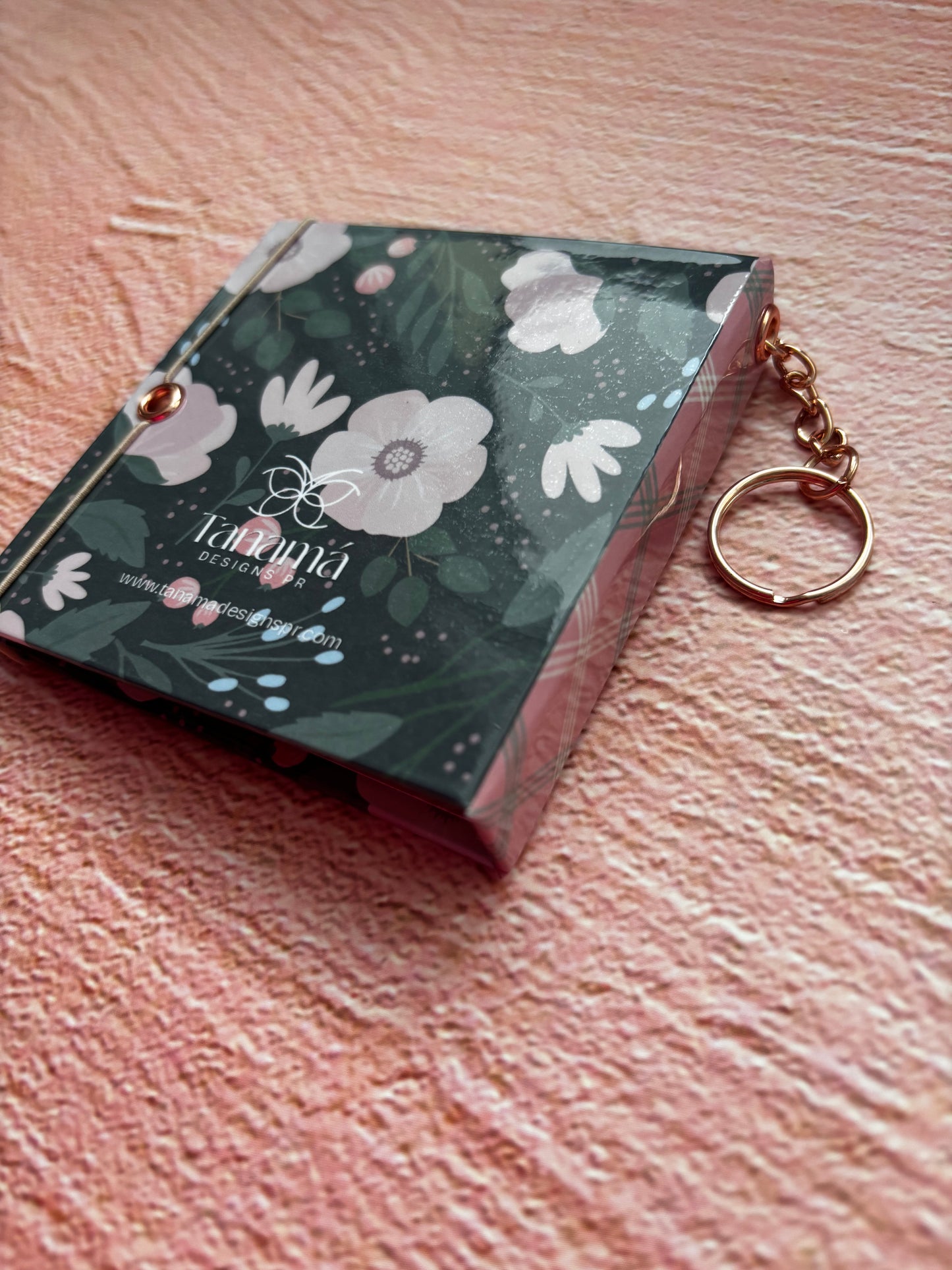 Mini Libreta Llavero con Post-it
