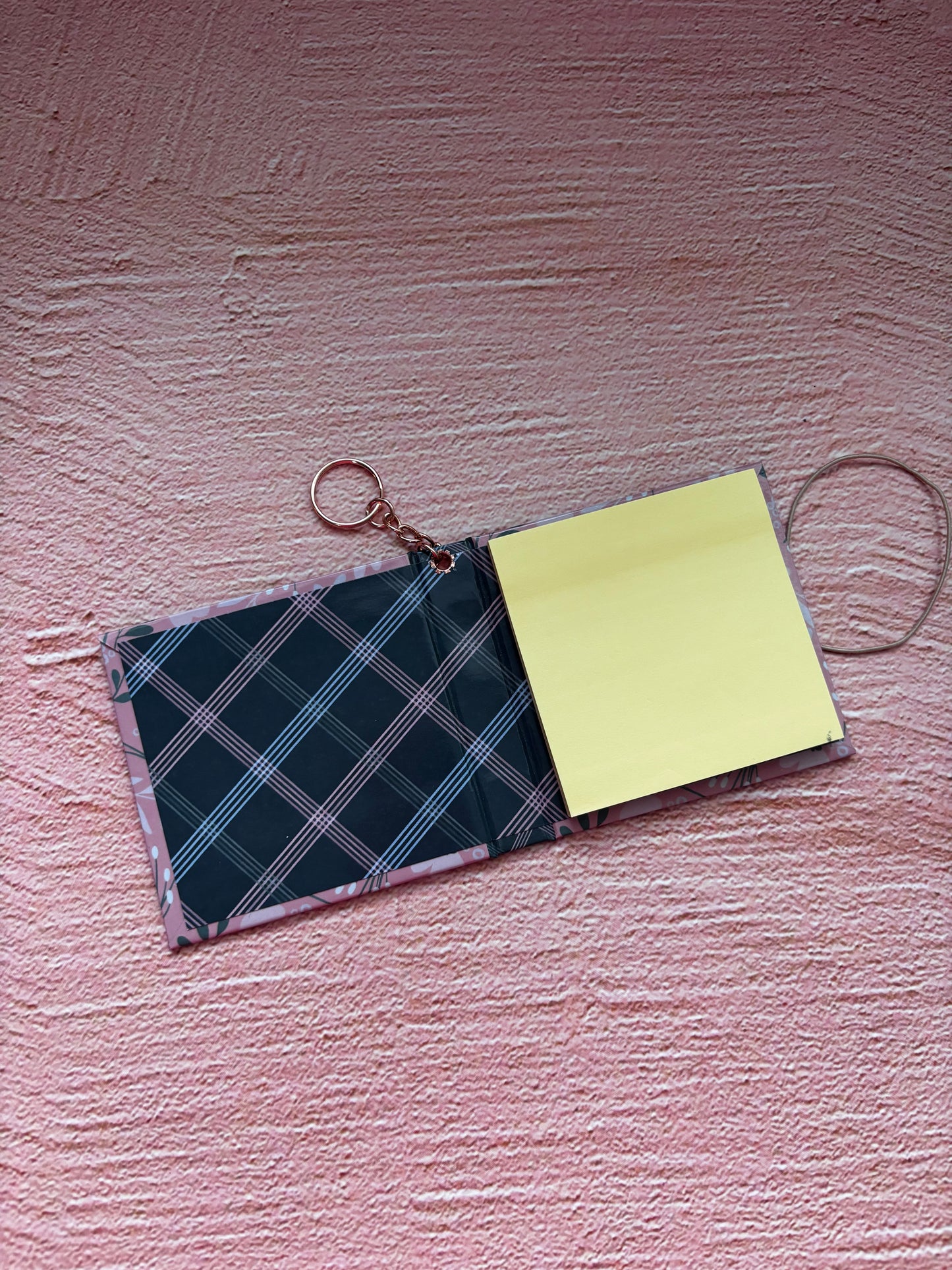 Mini Libreta Llavero con Post-it