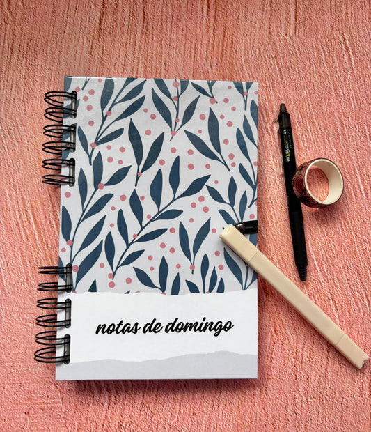 Libreta Cristiana Personalizable | Notas de Domingo